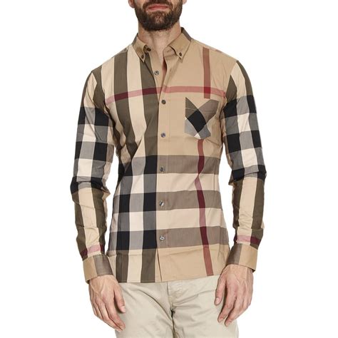 camicia burberry usato|Burberry vintage a camicie Casual e maglie da uomo.